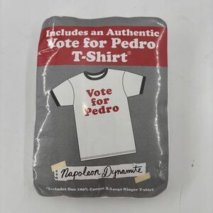 Napoleon Dynamite Collector's Edition Vote for Pedro Tee Shirt Size XL Sealed